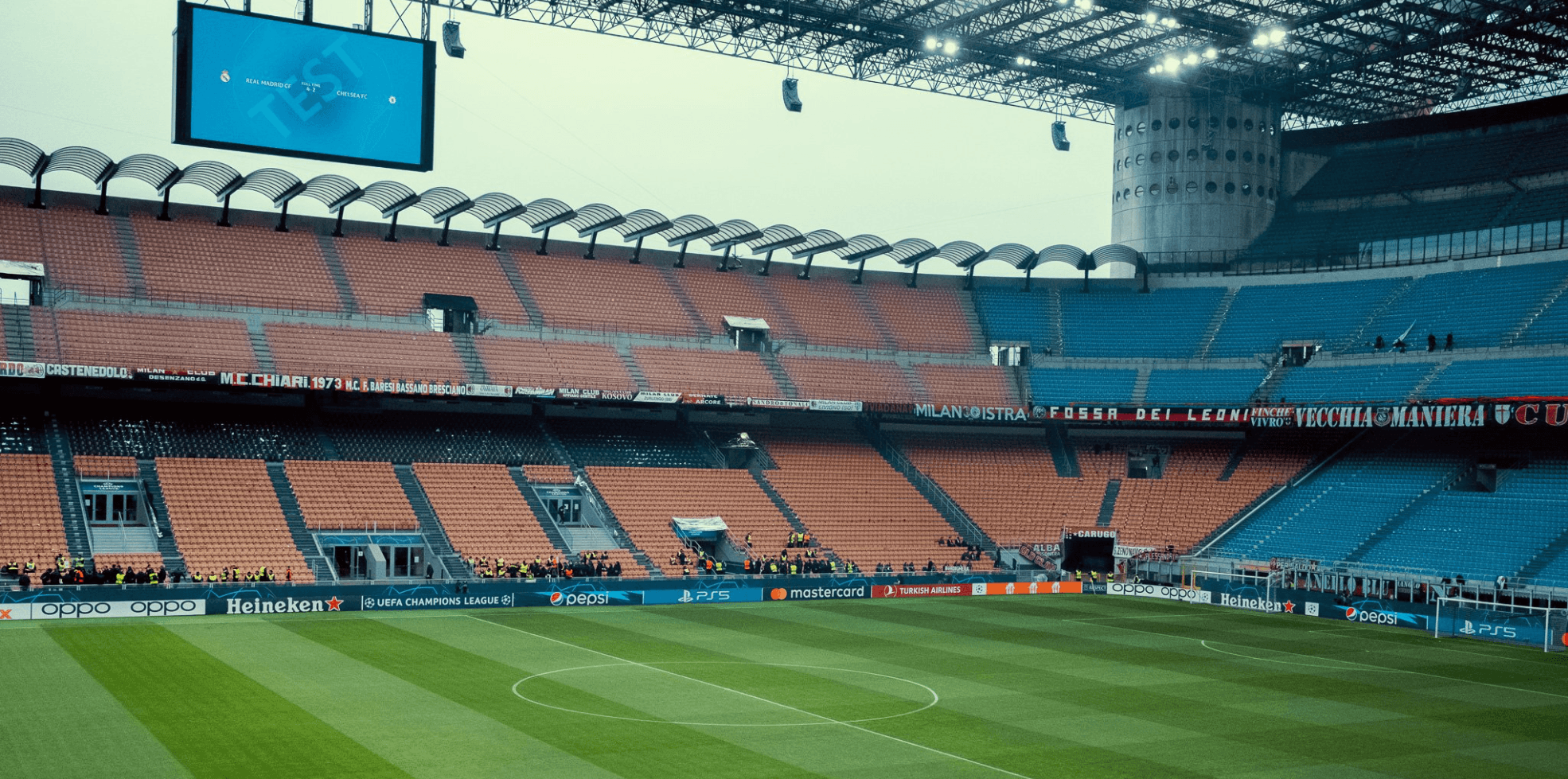 AC MILAN | CHAMPIONS LEAGUE LIGHTING SHOW